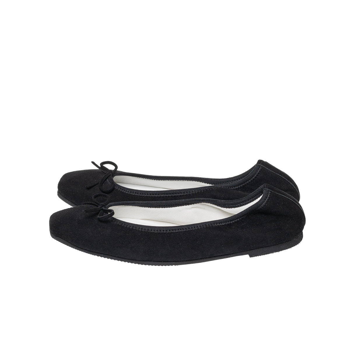 Giselle -Waterproof Suede Black　ウォータープルーフスエード ブラック kurun クルン kuruntokyo 入学式 卒業式 クルントウキョウ 疲れない 痛くない madeinjapan 日本製 本革 バレエシューズ フラットシューズ  パンプス kurunTOKYO mdmバレエシューズwaterproof レインシューズ 小さいサイズ 大きいサイズ 26cm 21.5cm 26cm 25.5cm 25cm 22cm