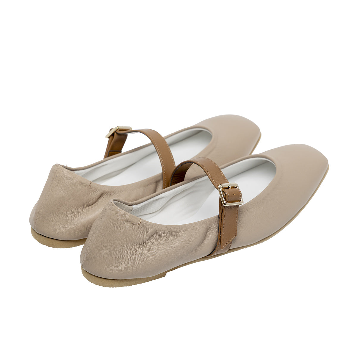 [2/4(wed)20:00～発売開始]Flavie -Waterproof smooth Strap Beige ウォータープルーフ スムース ストラップベージュ kurun クルン kuruntokyo 入学式 卒業式 クルントウキョウ 疲れない 痛くない madeinjapan 日本製 本革 バレエシューズ フラットシューズ パンプス kurunTOKYO mdmバレエシューズwaterproof レインシューズ 小さいサイズ 大きいサイズ 26cm 21.5cm 26cm 25.5cm 25cm 22cm
