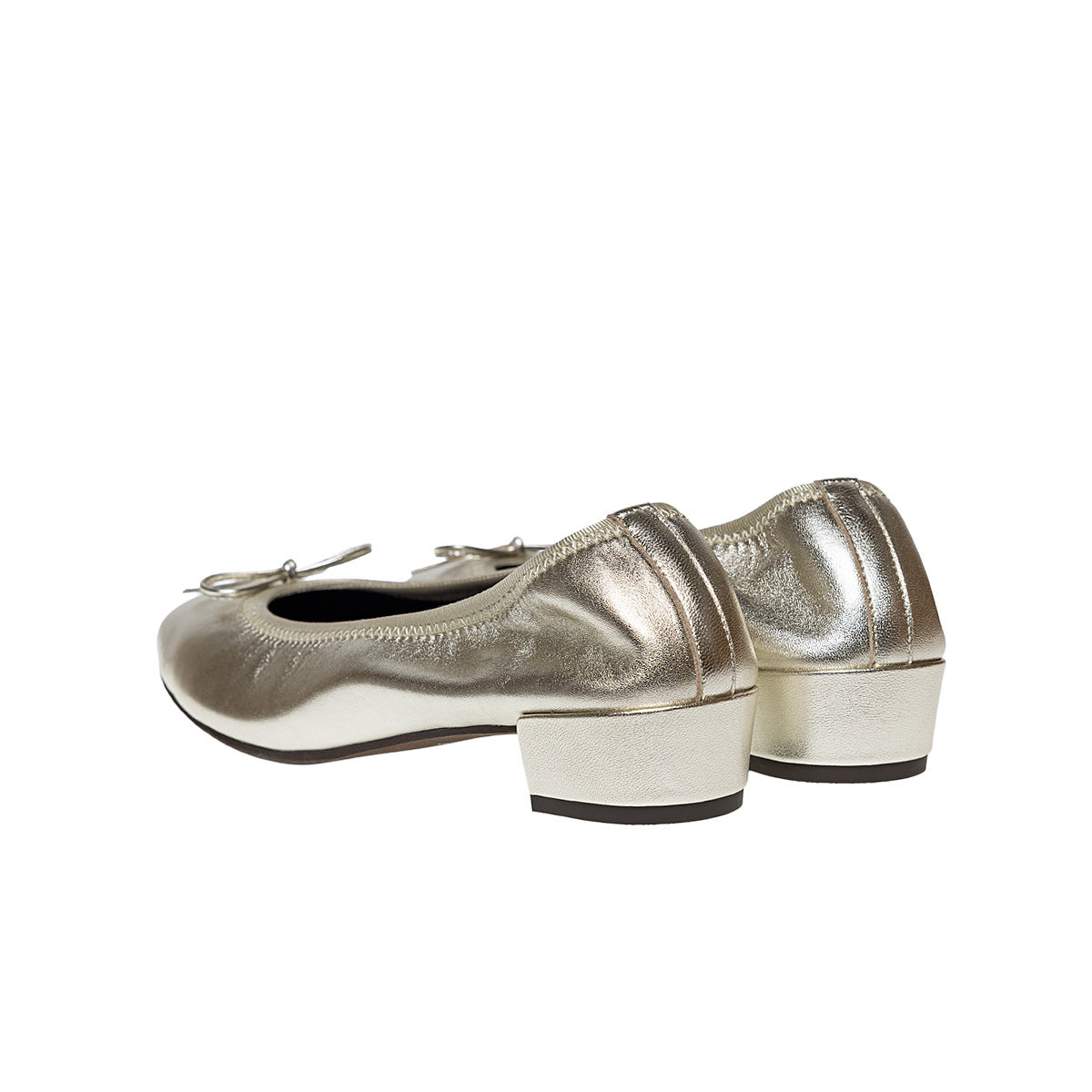Adèle -Foil ChampagneGold　フォイル シャンパンゴールド kurun クルン kuruntokyo 入学式 卒業式 クルントウキョウ 疲れない 痛くない madeinjapan 日本製 本革 バレエシューズ フラットシューズ  パンプス kurunTOKYO mdmバレエシューズwaterproof レインシューズ 小さいサイズ 大きいサイズ 26cm 21.5cm 26cm 25.5cm 25cm 22cm
