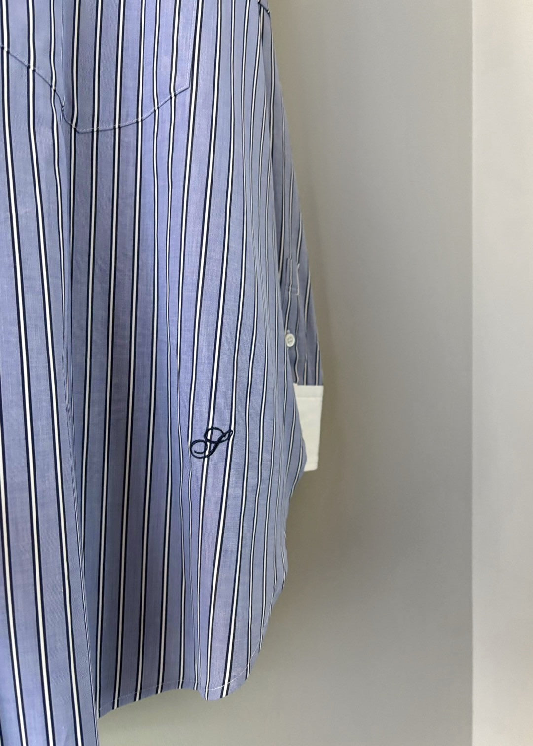 SACRA /SUPERIOR COTTON STRIPE SHIRTS 124515071