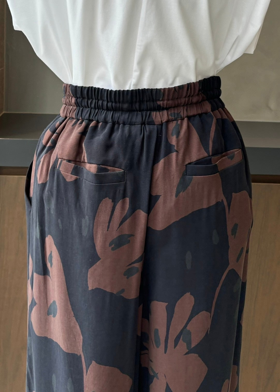 SACRA / MODERN FLOWER PANTS