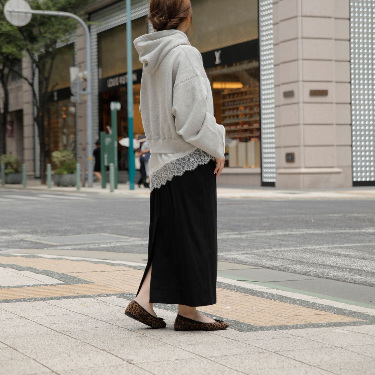 [9/16(wed)20:00～発売開始]Giselle -Waterproof Sheep Leopard print S Brown camel ウォータープルーフシープレオパードプリントＳ ブラウンキャメル kurun クルン kuruntokyo 入学式 卒業式 クルントウキョウ 疲れない 痛くない madeinjapan 日本製 本革 バレエシューズ フラットシューズ パンプス kurunTOKYO mdmバレエシューズwaterproof レインシューズ 小さいサイズ 大きいサイズ 26cm 21.5cm 26cm 25.5cm 25cm 22cm