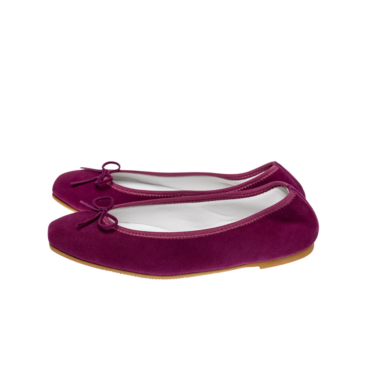 Giselle -Waterproof Suede berrypink　ウォータープルーフ スエード ベリーピンク kurun クルン kuruntokyo 入学式 卒業式 クルントウキョウ 疲れない 痛くない madeinjapan 日本製 本革 バレエシューズ フラットシューズ  パンプス kurunTOKYO mdmバレエシューズwaterproof レインシューズ 小さいサイズ 大きいサイズ 26cm 21.5cm 26cm 25.5cm 25cm 22cm