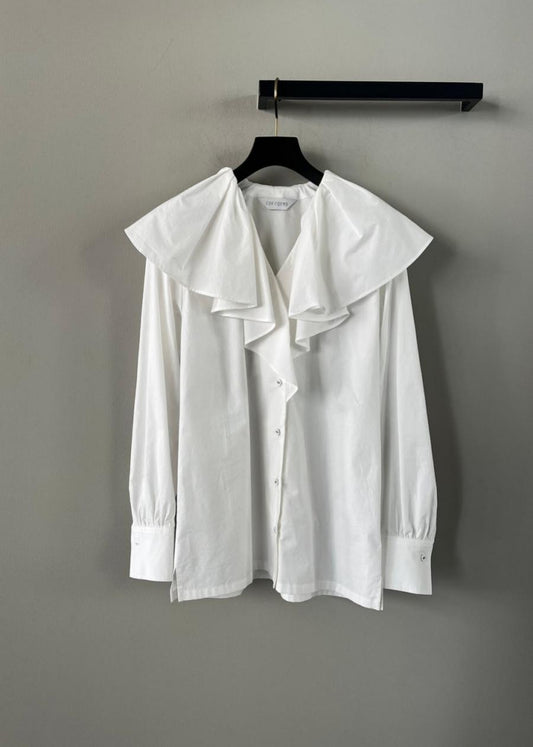 FORFORMO / RUFFLE COLLAR BLOUSE