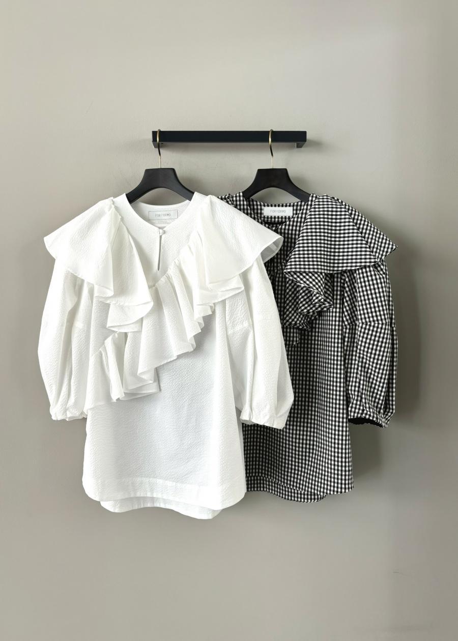 FORMO / FRILL BLOUSE