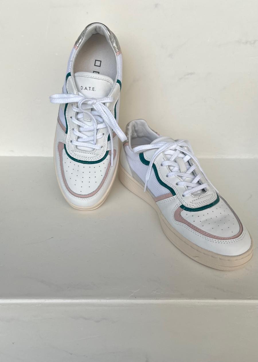 DATE / COURT 2.0 PROFILE POP WHITE-GREEN 