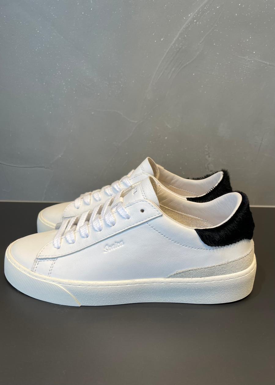 DATE / SONICA CALF WHITE-BLACK