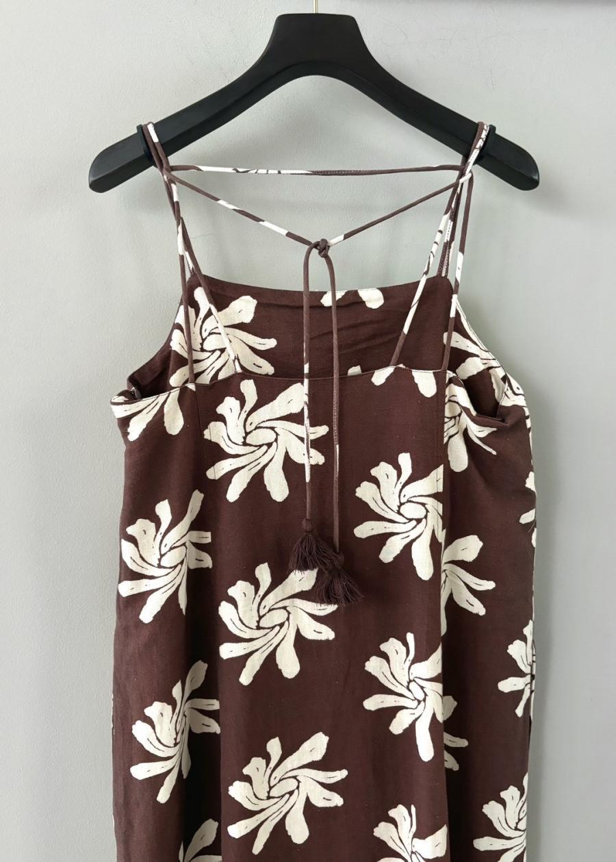 Sara mallika / SUNFLOWER PRINT CAMI DRESS