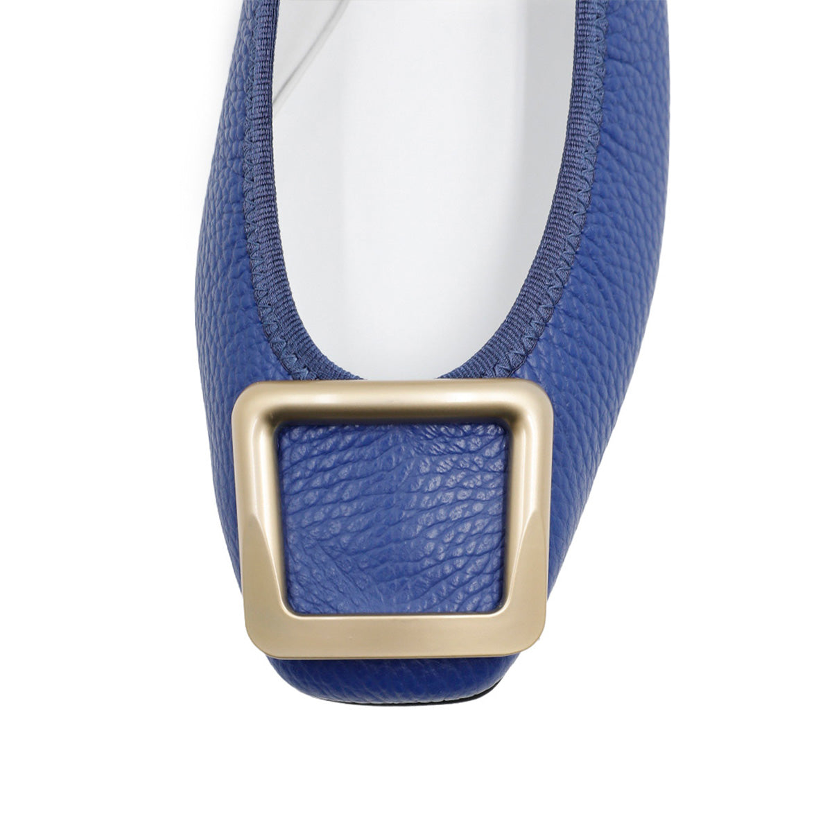 [9/16(wed)20:00～販売開始]Giselle -Waterproof Soft Shrink Buckle Royal blue ウォータープルーフ ソフトシュリンク バックル ロイヤルブルー kurun クルン kuruntokyo 入学式 卒業式 クルントウキョウ 疲れない 痛くない madeinjapan 日本製 本革 バレエシューズ フラットシューズ パンプス kurunTOKYO mdmバレエシューズwaterproof レインシューズ 小さいサイズ 大きいサイズ 26cm 21.5cm 26cm 25.5cm 25cm 22cm