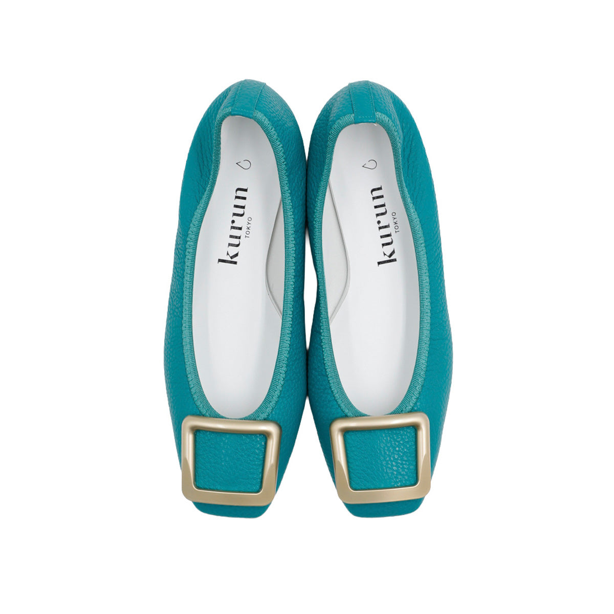 [9/16(wed)20:00～販売開始]Giselle -Waterproof Soft Shrink Buckle Ivy Green ウォータープルーフ ソフトシュリンク バックル アイビーグリーン kurun クルン kuruntokyo 入学式 卒業式 クルントウキョウ 疲れない 痛くない madeinjapan 日本製 本革 バレエシューズ フラットシューズ パンプス kurunTOKYO mdmバレエシューズwaterproof レインシューズ 小さいサイズ 大きいサイズ 26cm 21.5cm 26cm 25.5cm 25cm 22cm