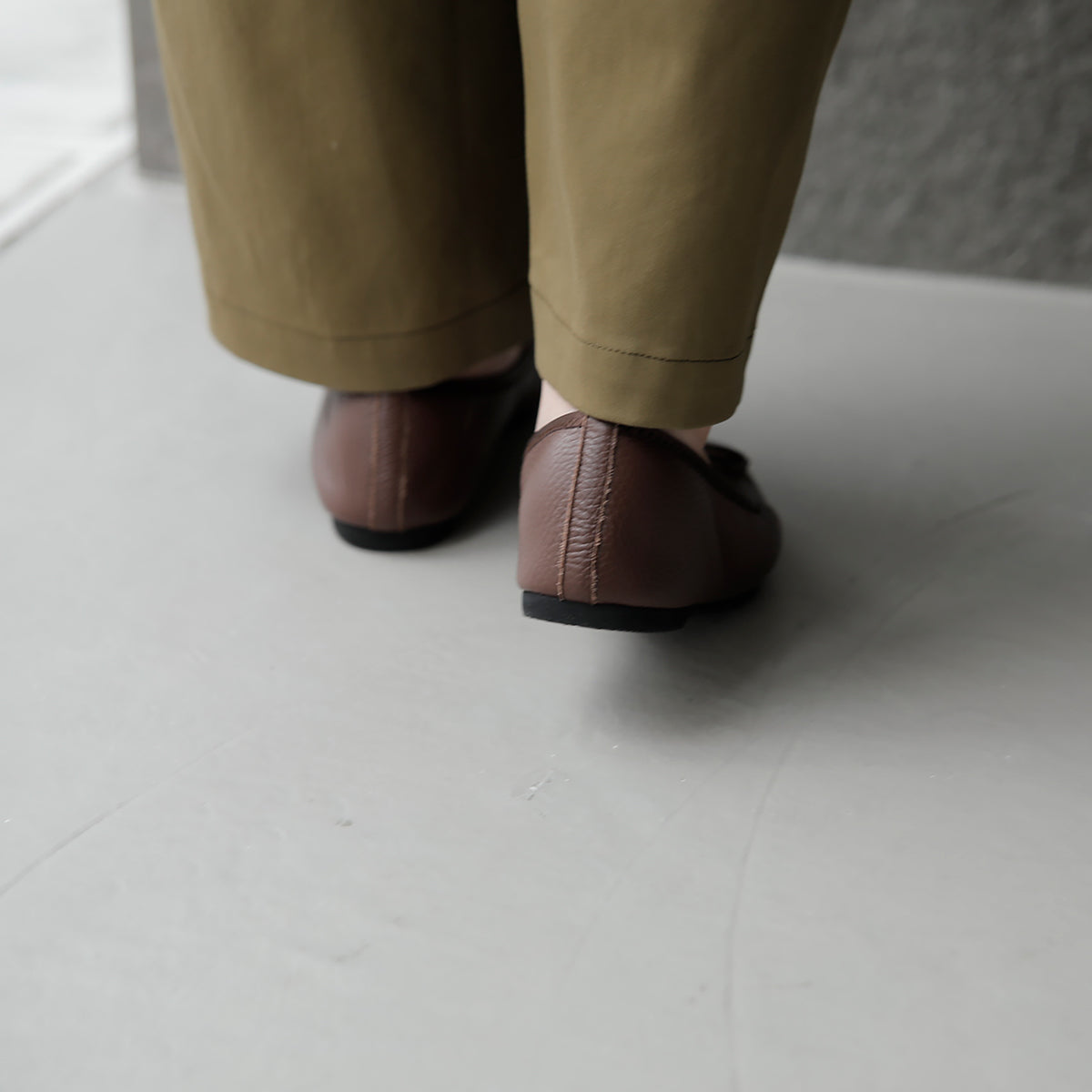 Giselle -Waterproof Soft Shrink Brown ウォータープルーフ ソフトシュリンク ブラウン kurun クルン kuruntokyo 入学式 卒業式 クルントウキョウ 疲れない 痛くない madeinjapan 日本製 本革 バレエシューズ フラットシューズ パンプス kurunTOKYO mdmバレエシューズwaterproof レインシューズ 小さいサイズ 大きいサイズ 26cm 21.5cm 26cm 25.5cm 25cm 22cm