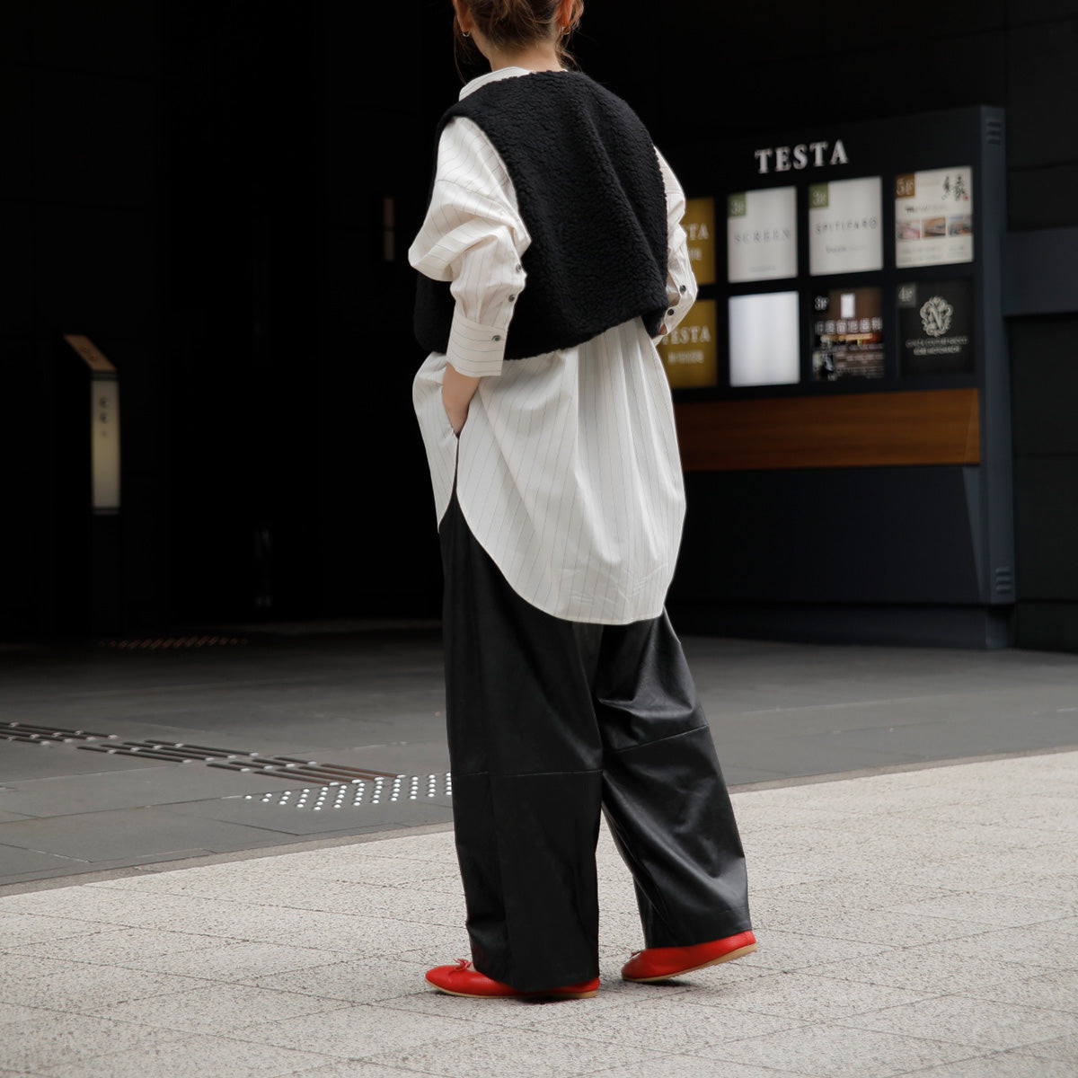 Giselle -Waterproof Soft Shrink Coral red ウォータープルーフ ソフトシュリンク コーラルレッド kurun クルン kuruntokyo 入学式 卒業式 クルントウキョウ 疲れない 痛くない madeinjapan 日本製 本革 バレエシューズ フラットシューズ パンプス kurunTOKYO mdmバレエシューズwaterproof レインシューズ 小さいサイズ 大きいサイズ 26cm 21.5cm 26cm 25.5cm 25cm 22cm