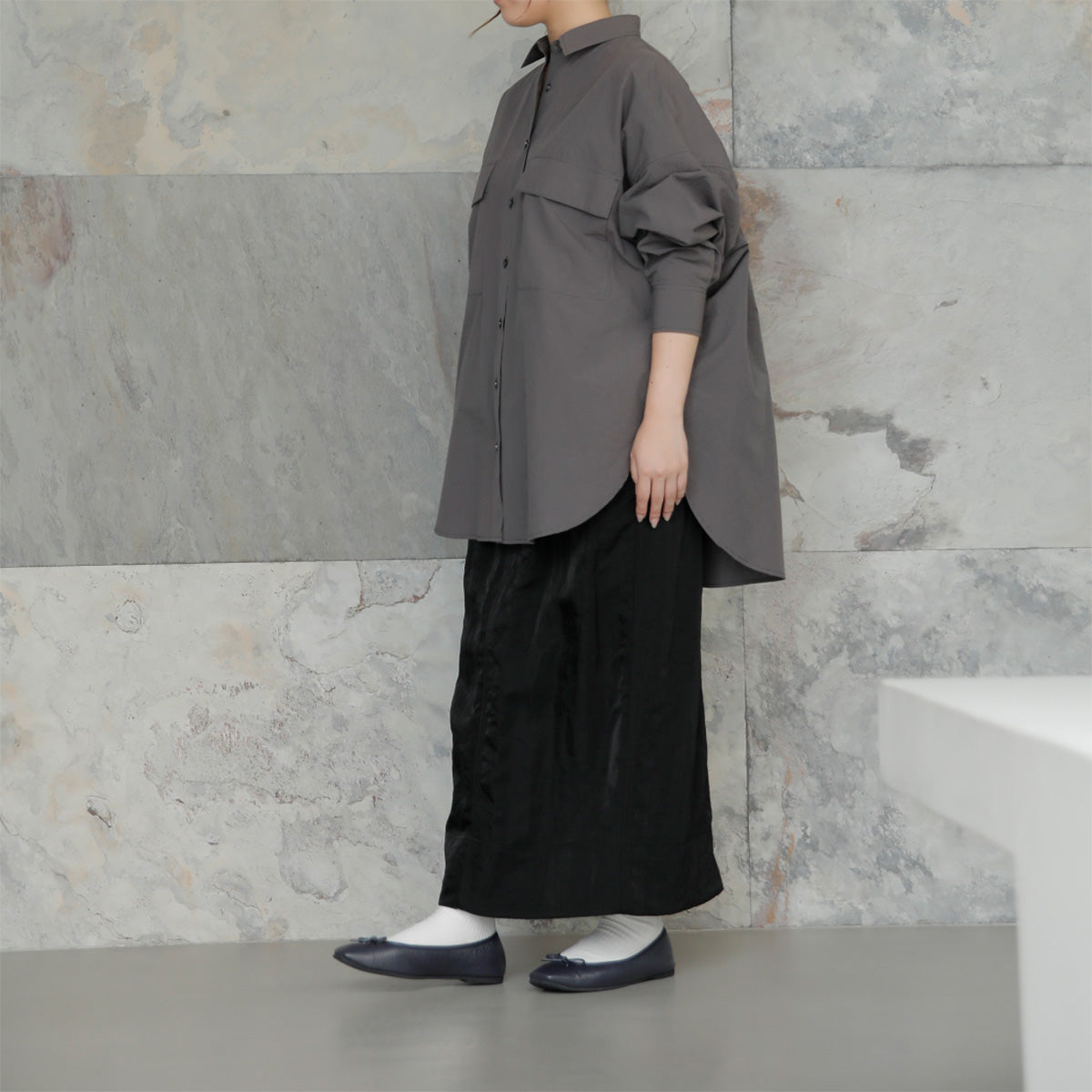 Giselle -Waterproof Soft Shrink Navy ウォータープルーフ ソフトシュリンク ネイビー kurun クルン kuruntokyo 入学式 卒業式 クルントウキョウ 疲れない 痛くない madeinjapan 日本製 本革 バレエシューズ フラットシューズ パンプス kurunTOKYO mdmバレエシューズwaterproof レインシューズ 小さいサイズ 大きいサイズ 26cm 21.5cm 26cm 25.5cm 25cm 22cm