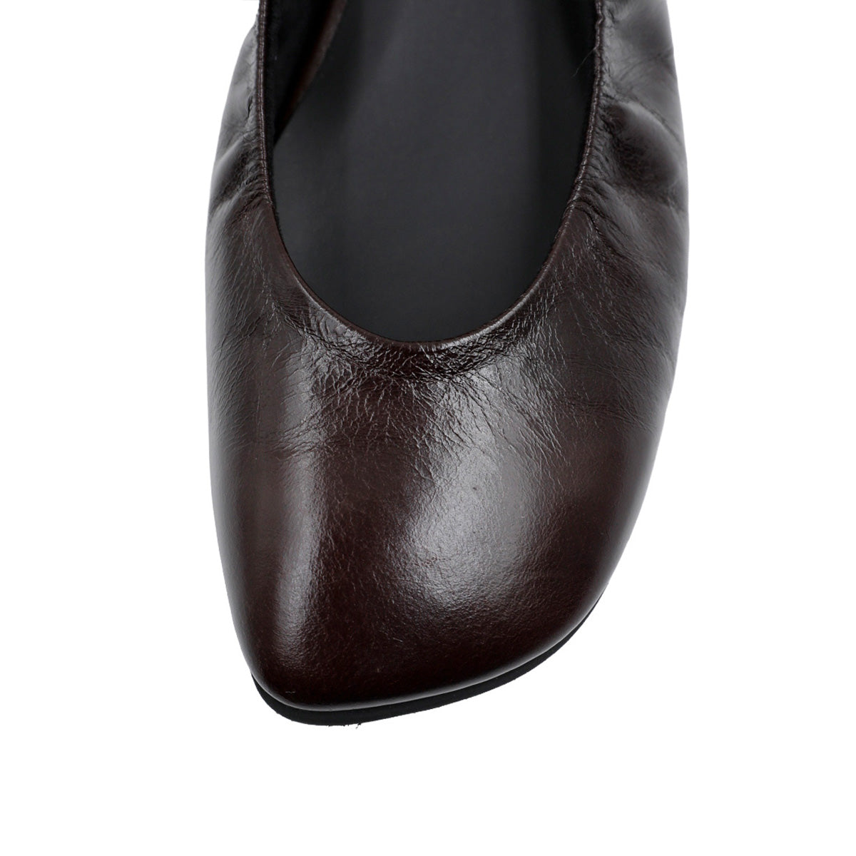 Zoe -Kip Leather Dark brown キップレザー ダークブラウン kurun クルン kuruntokyo 入学式 卒業式 クルントウキョウ 疲れない 痛くない madeinjapan 日本製 本革 バレエシューズ フラットシューズ パンプス kurunTOKYO mdmバレエシューズwaterproof レインシューズ 小さいサイズ 大きいサイズ 26cm 21.5cm 26cm 25.5cm 25cm 22cm